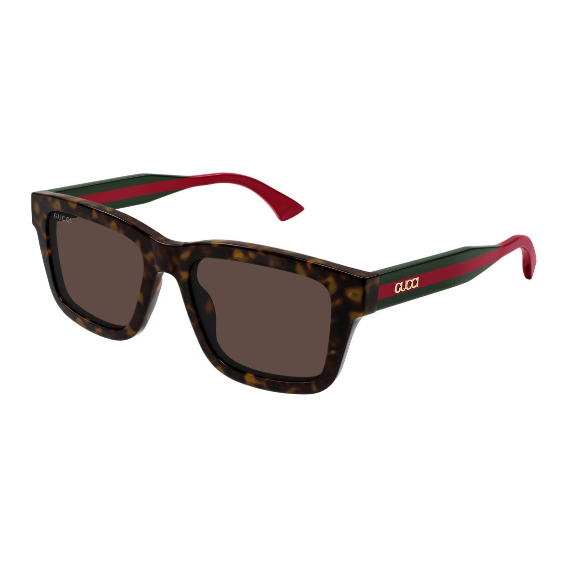 Gucci Gg1869s Tortoiseshell Square Frame Sunglasses