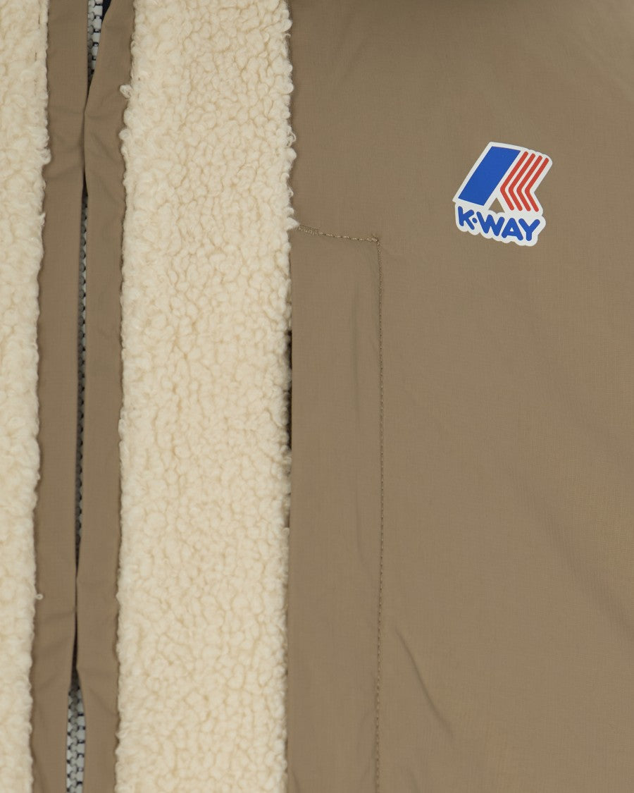 K-Way Multicolor Samson 4.0 Teddy Bear Jacket