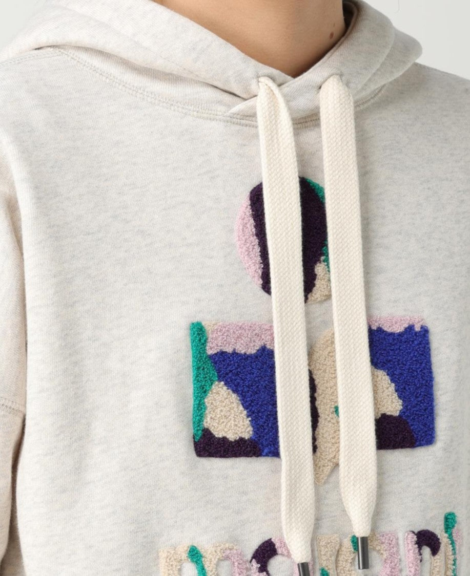 Isabel Marant Relaxed-Fit Hoodie With Embroidered Logo Detail