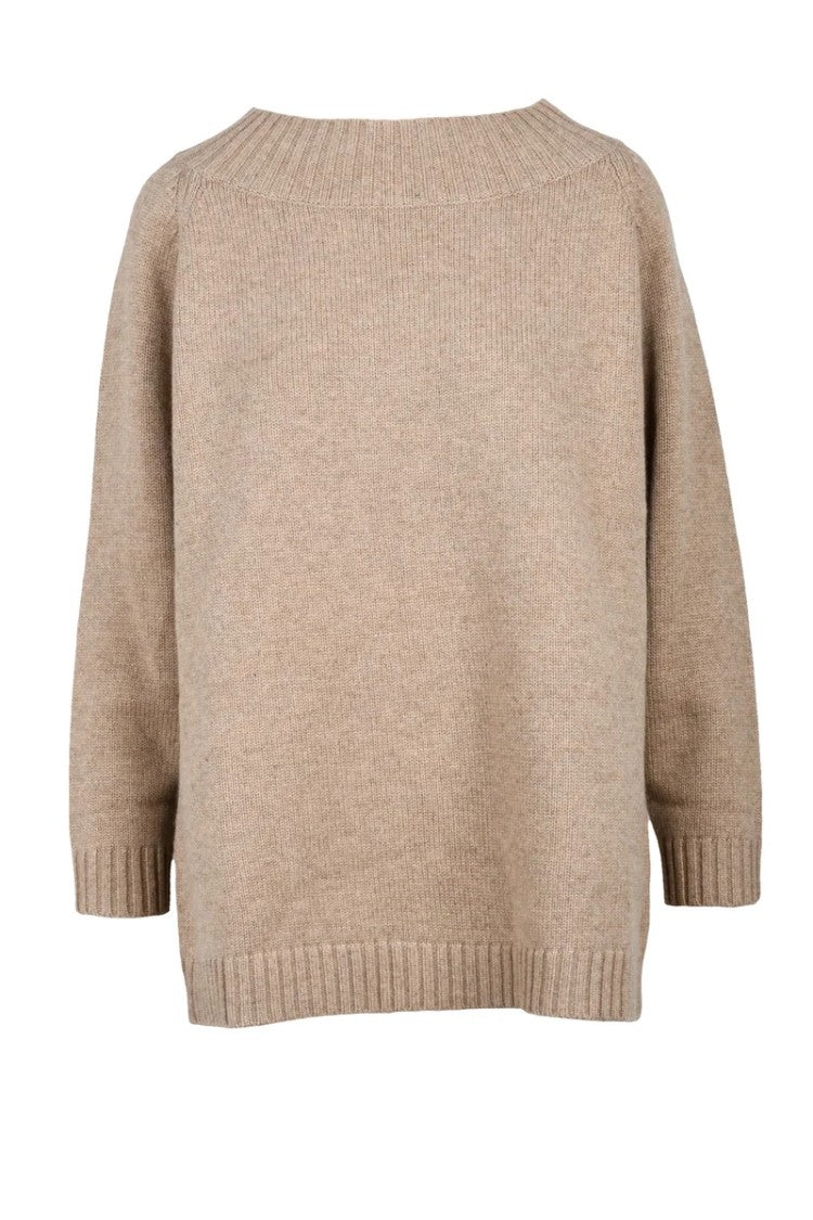 Max Mara Wool Cashmere Sweater - Beige