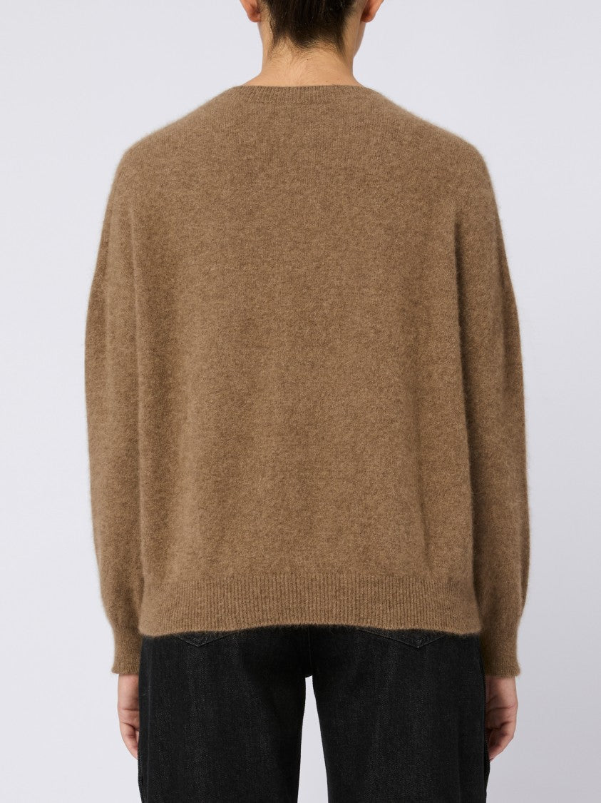 Vanisé Rich Brown Textured Vanisé Sweater