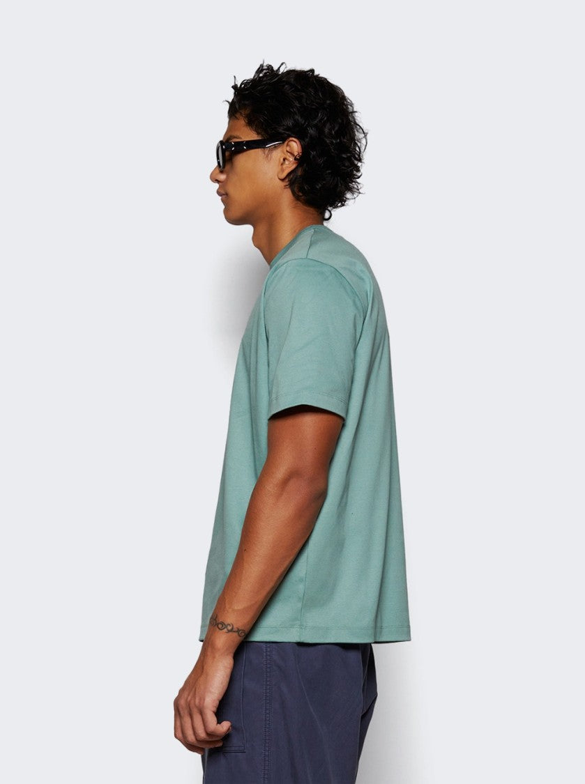 Lanvin Essential Tee Vert De Gris