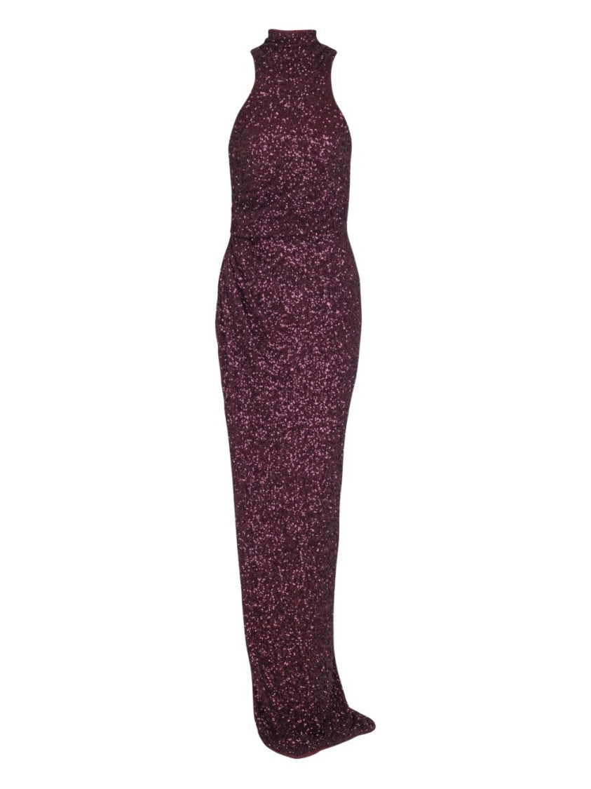 Balmain Pure Silk Elegant Sleeveless Maxi Dress