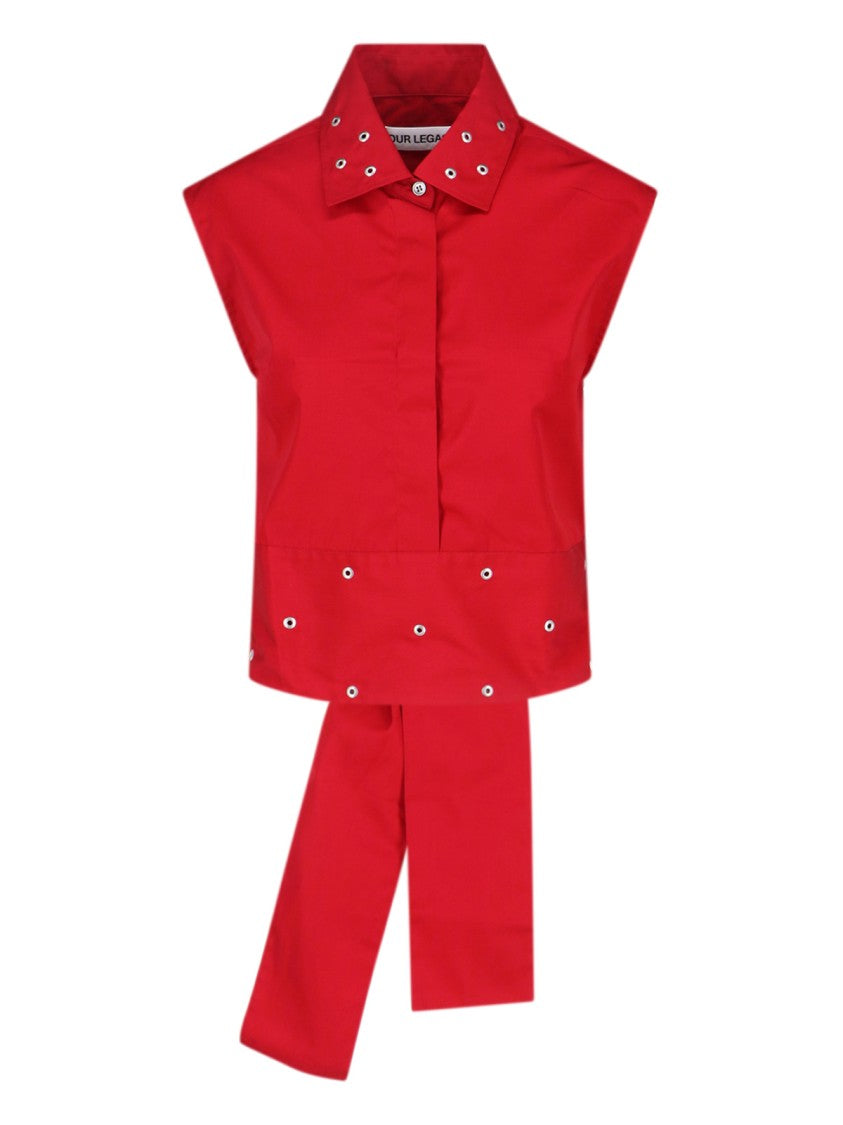 Our Legacy Girdle Top – Red