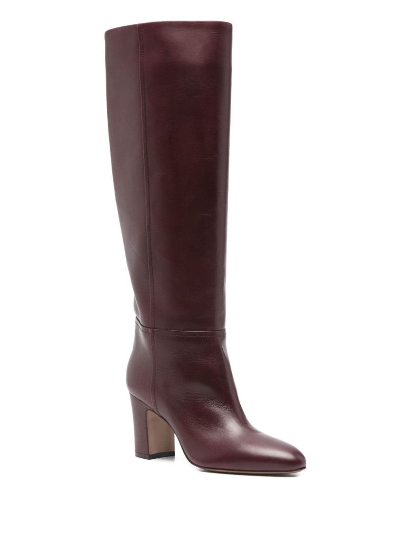 Paris Texas Bordeaux Ankle Boots With Pointed Toe