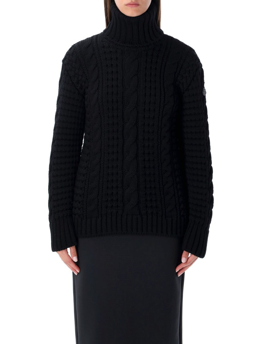 Moncler X Edward Enninful Oversized Wool Turtleneck Jumper