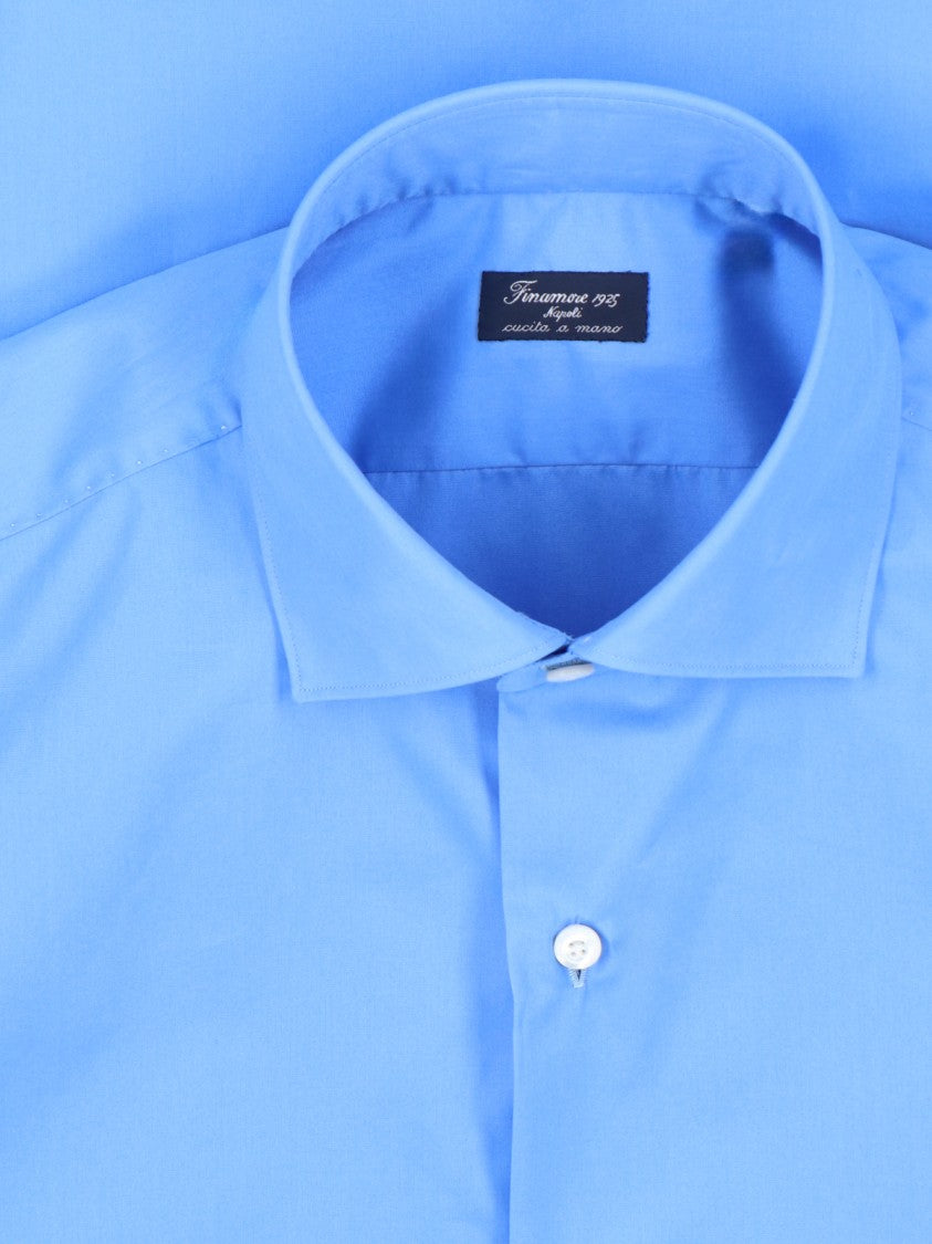 Finamore 1925 Slim Shirt – Light Blue