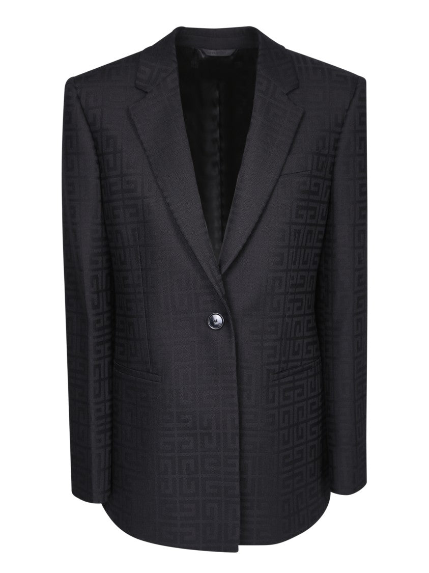 Givenchy Wool Single-Breasted Jacket