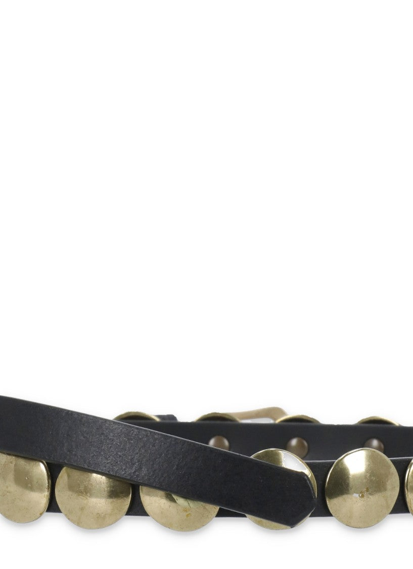 Golden Goose Black Trinidad Belt