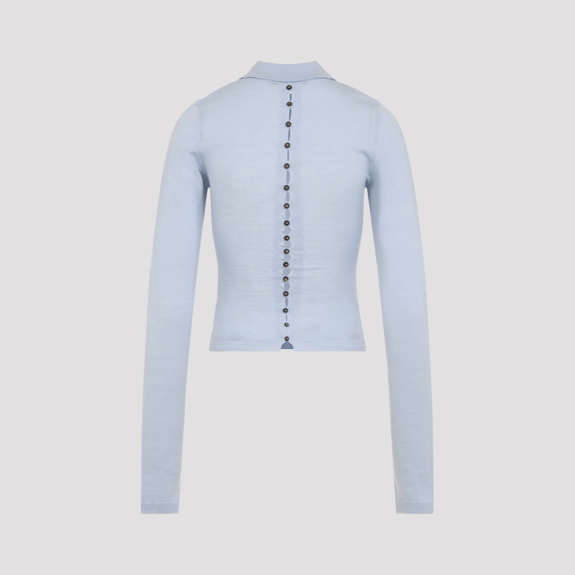 Jacquemus The Blue Merino Polo