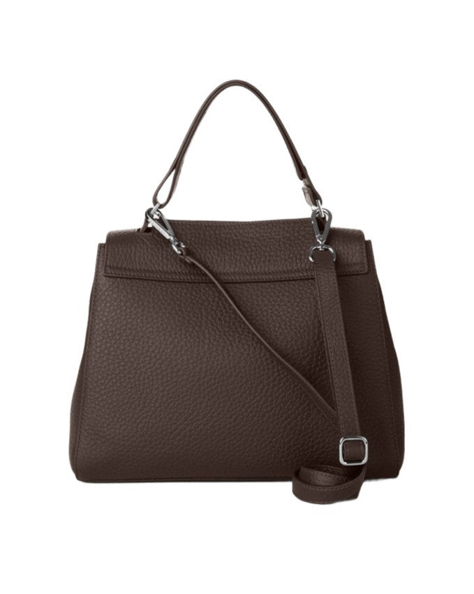 Orciani Structured T.Moro Handbag In Soft Hammered Leather