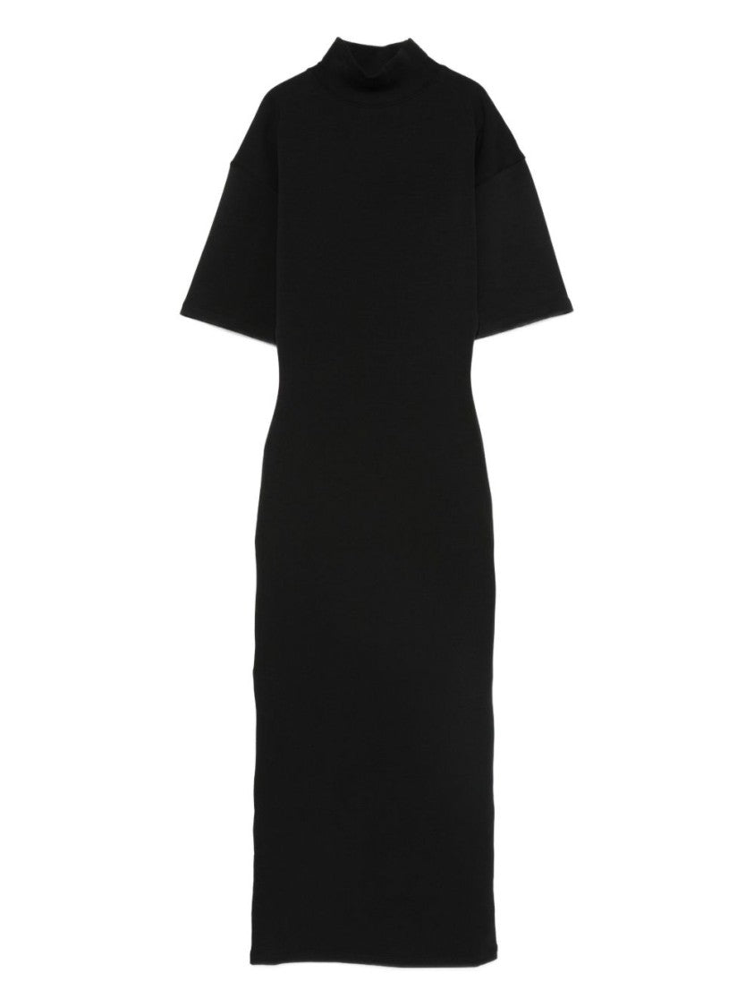 Jean Paul Gaultier High Neck Midi Dress