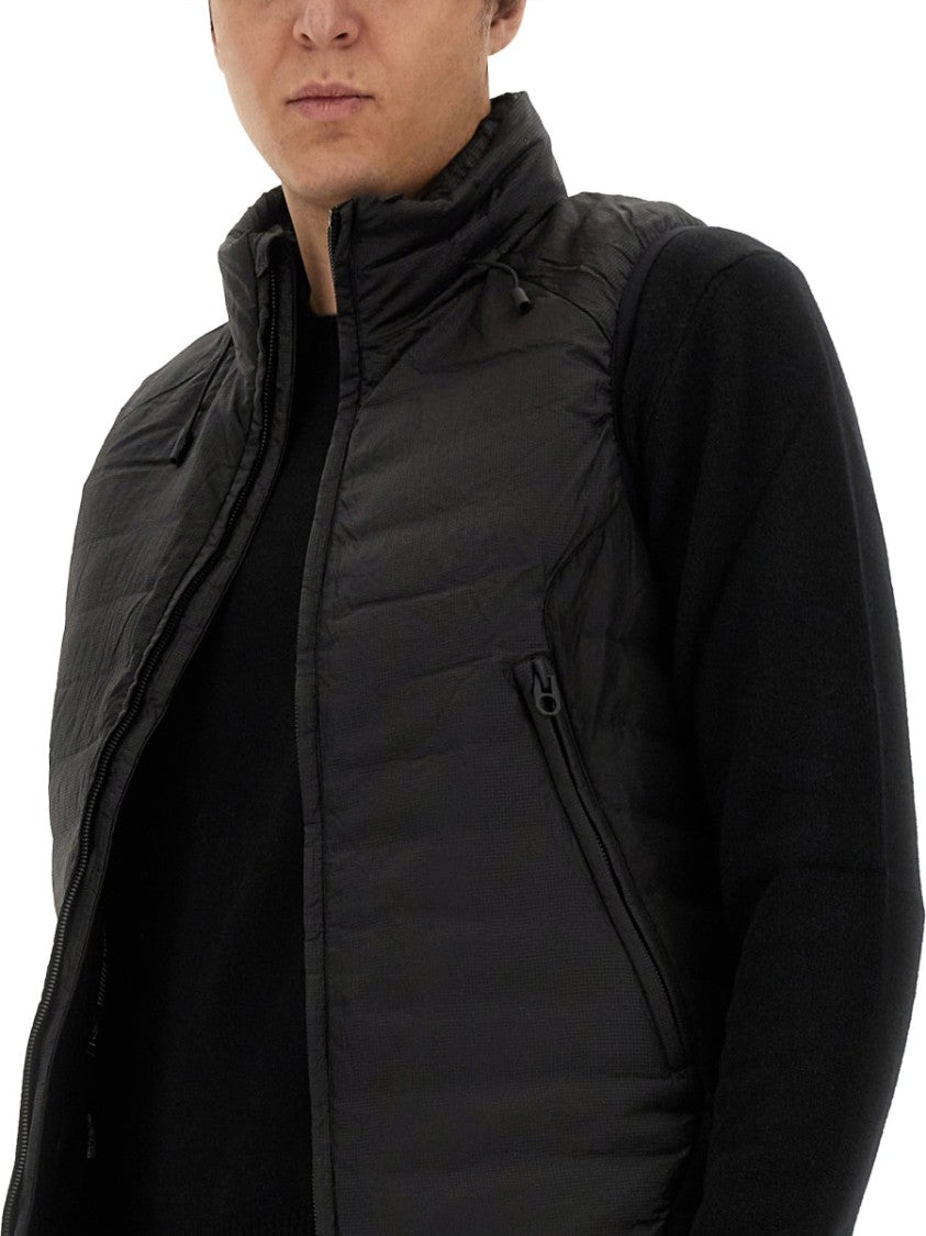 Jg1 Streamlined Padded Vest With High Collar