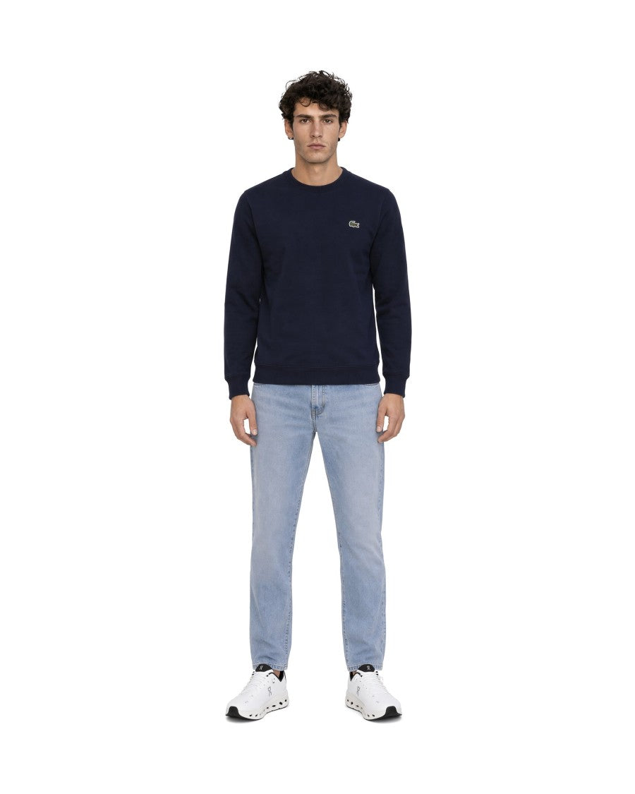 Lacoste Cotton-Blend Brushed Sweatshirt