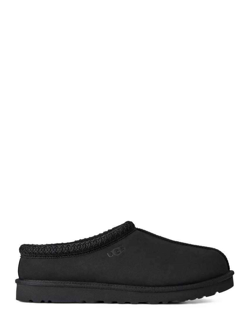 Ugg Slip-On Mule Loafers With Braided Trim And Matte Finish
