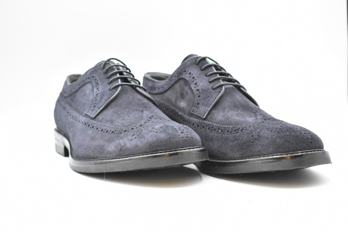 Florsheim Lace-Up Flat Shoes With Brogue Design