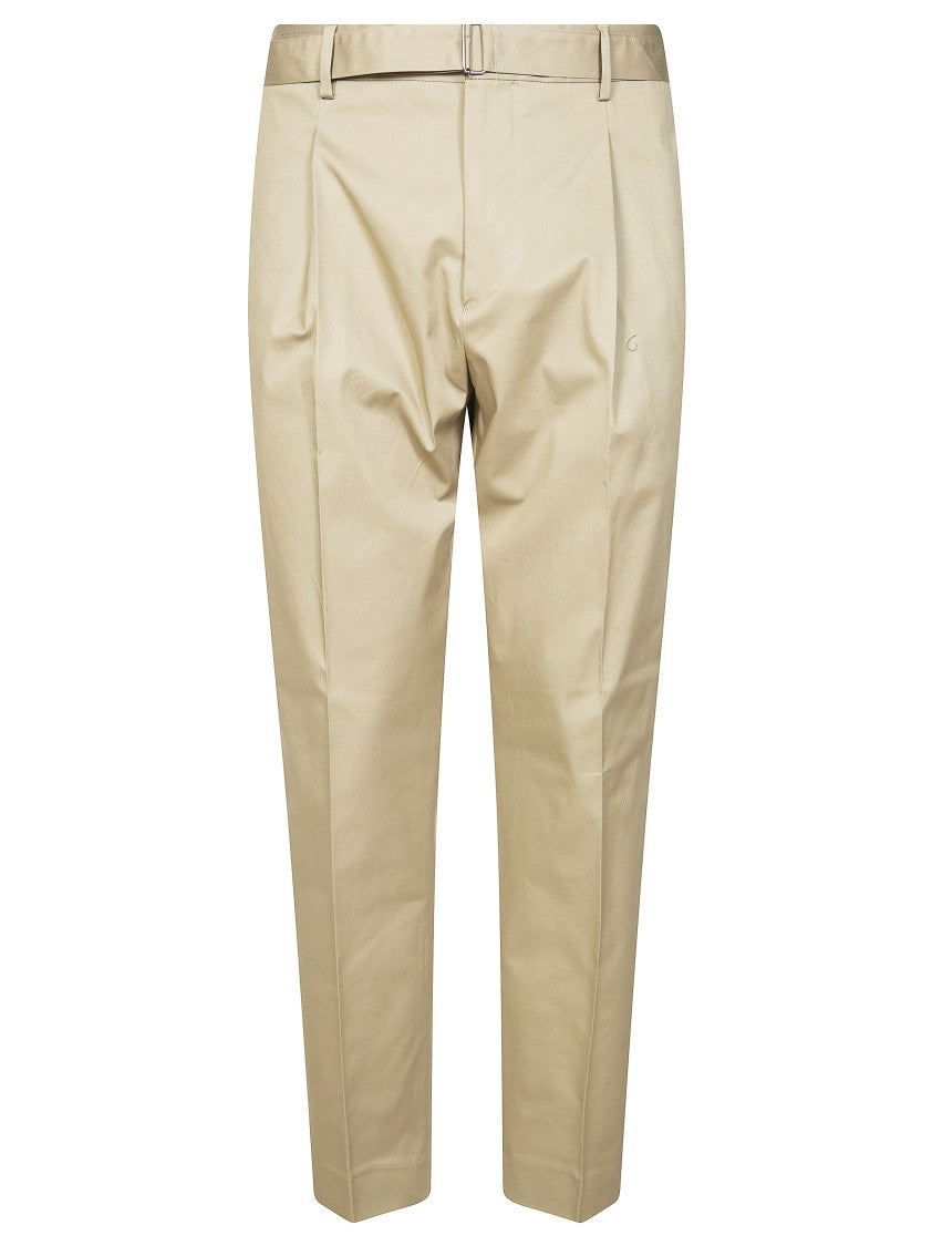 Be Able High Waisted Carrot Pleated Trousers