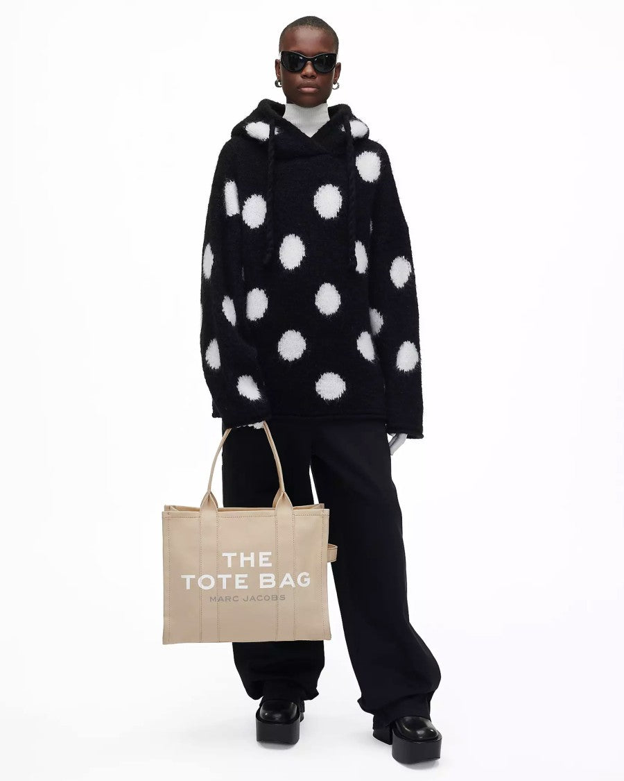 Marc Jacobs Beige The Large Tote Bag Shoulder Bag