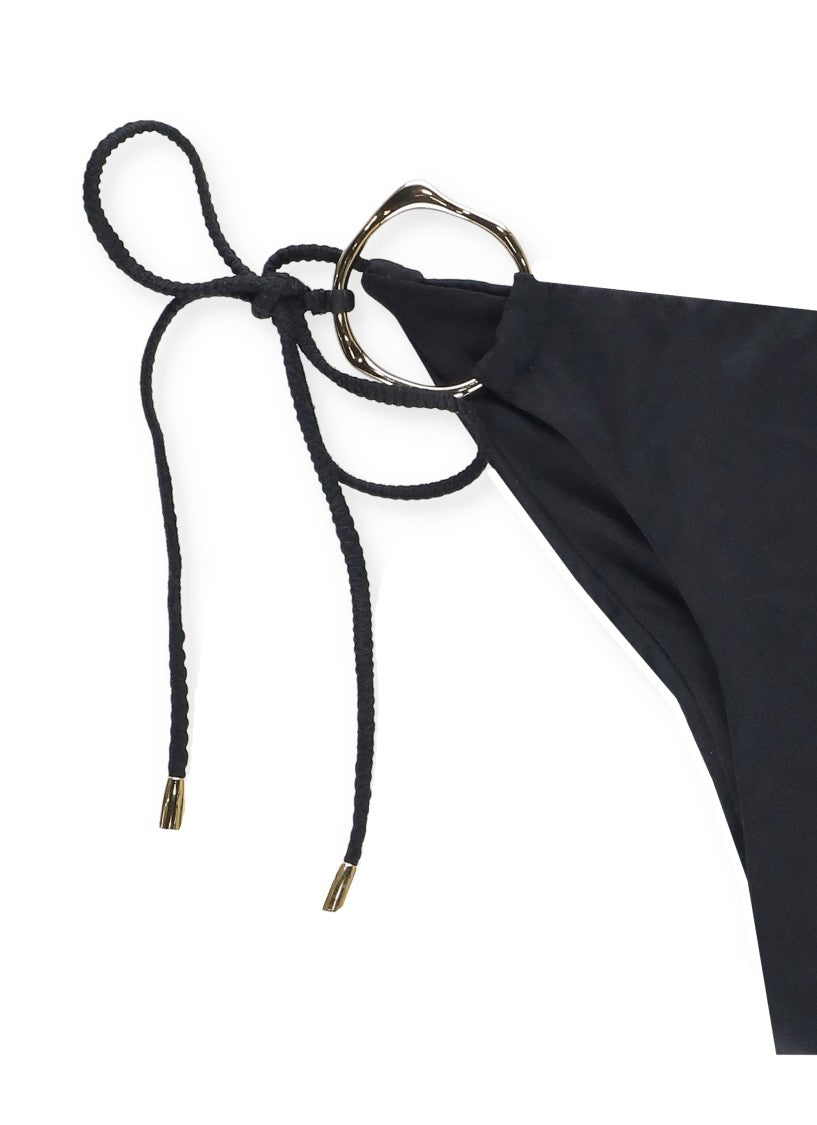 Miss Bikini Bikini With Asymmetrical Neckline And Metal Accents