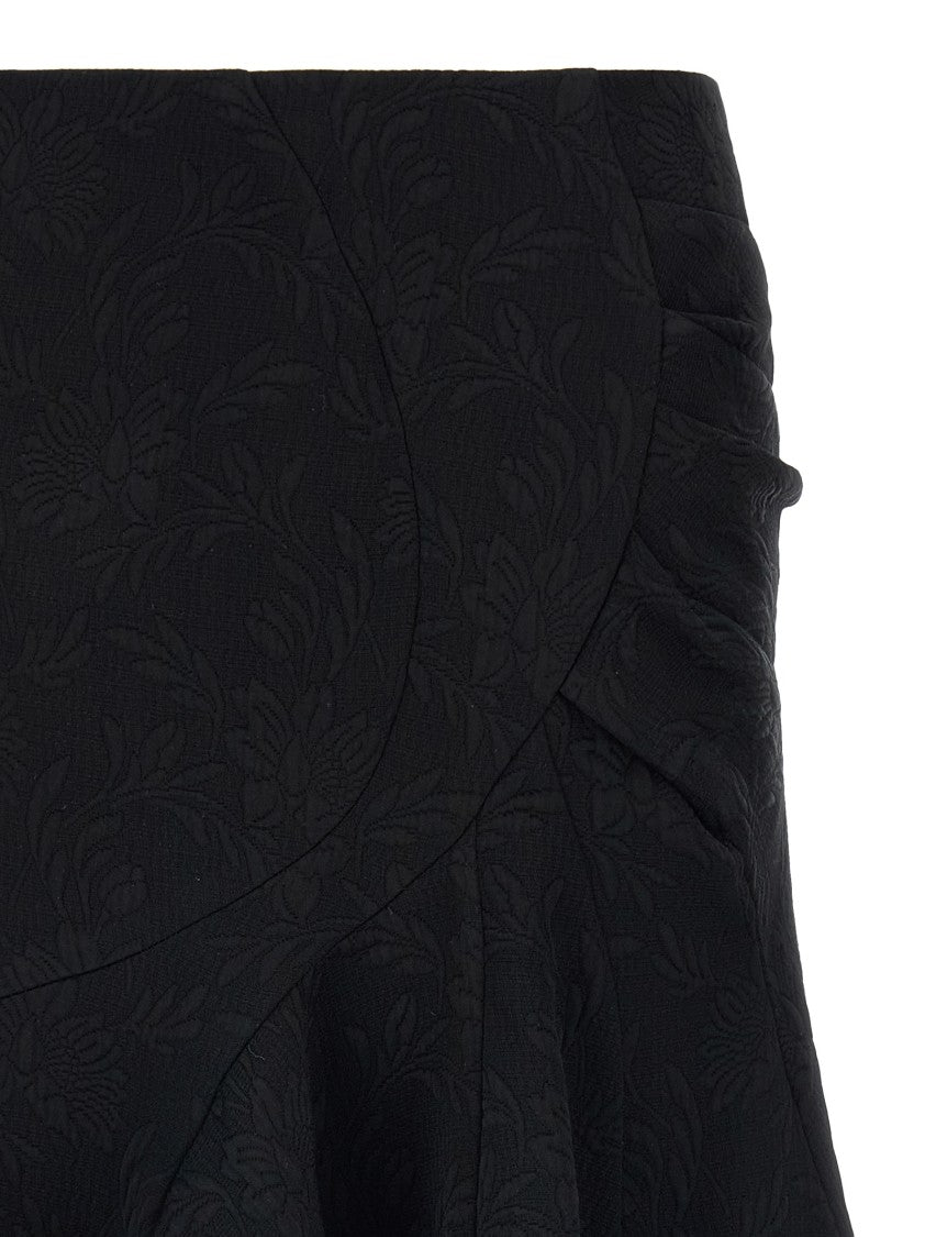 Dries Van Noten 'Sibel' Midi Skirt In Viscose