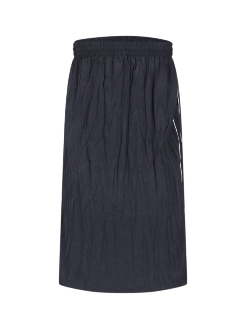 Balenciaga Logo Midi Dress – Black