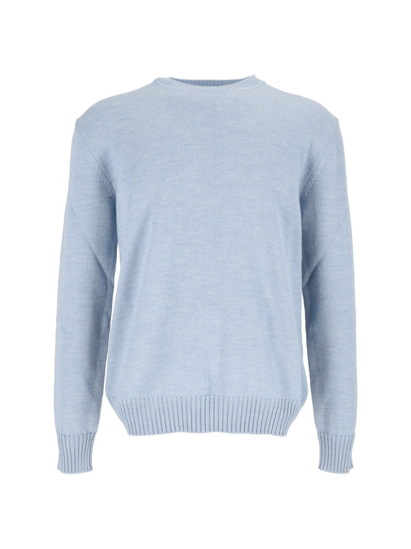Ballantyne Ribbed Round Neck Pullover