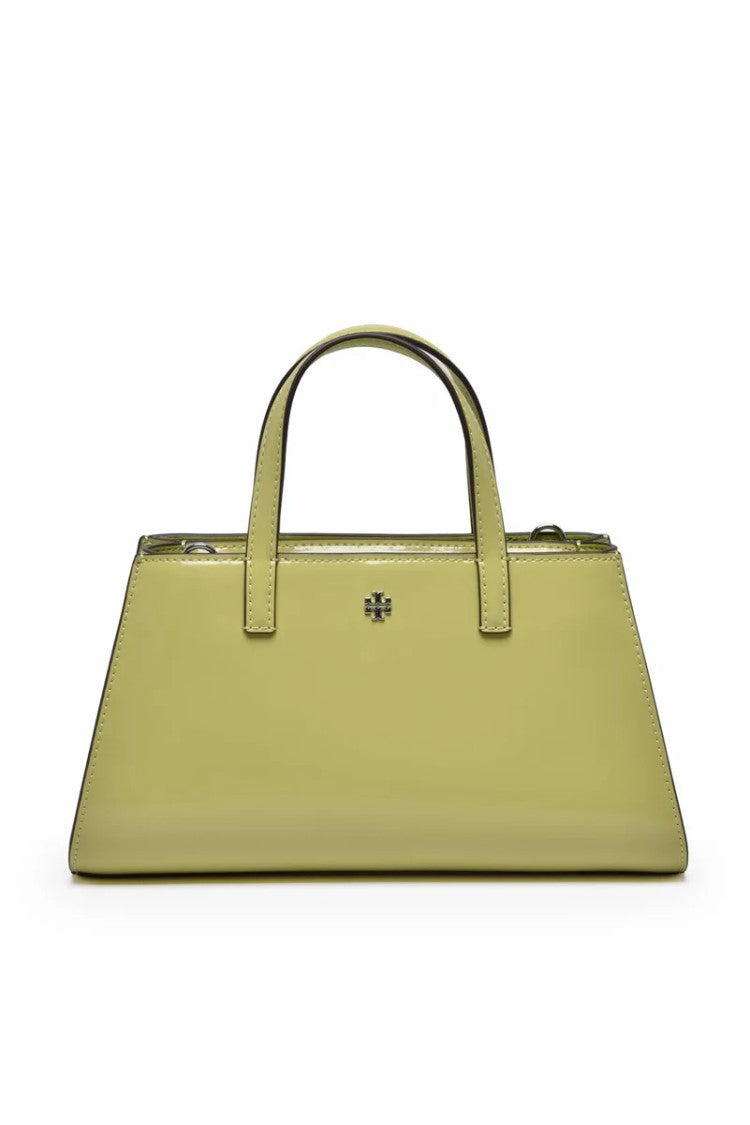 Tory Burch Emerson Patent Shoulder Bag - Green