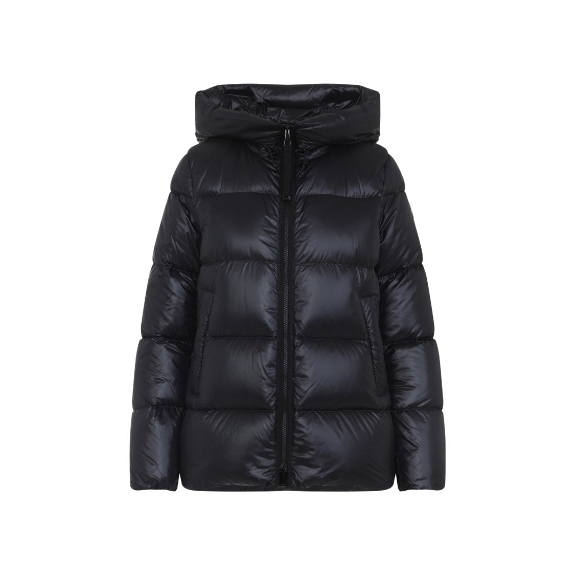 Moncler Quilted Down Puffer Jacket With Hood