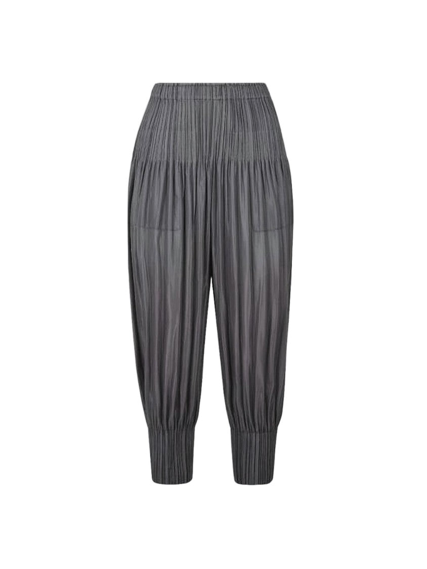Pleats Please Pleated Track Pants With Relaxed Fit