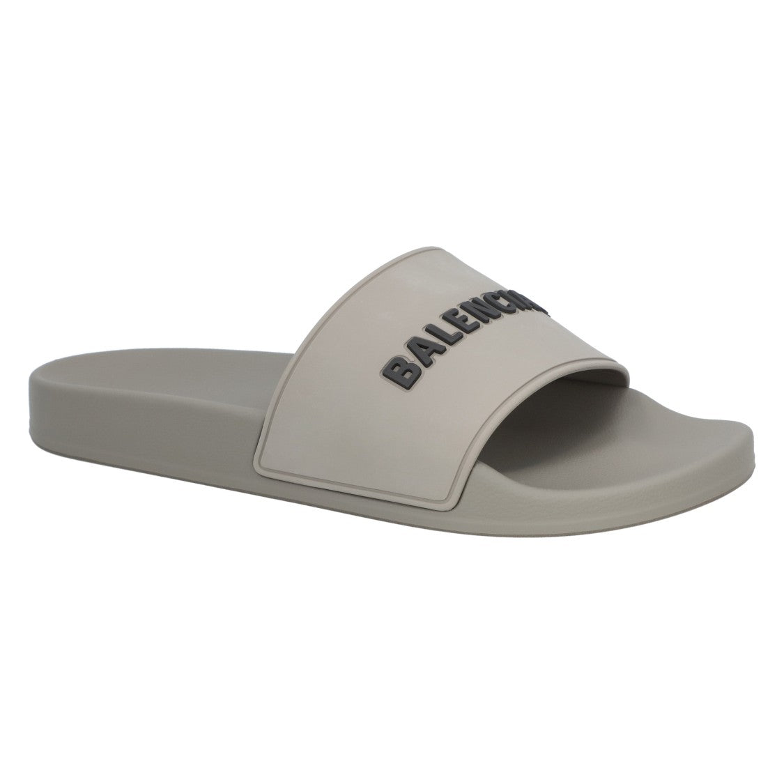 Balenciaga 3D Logo Rubber Pool Slide Sandal display picture 1
