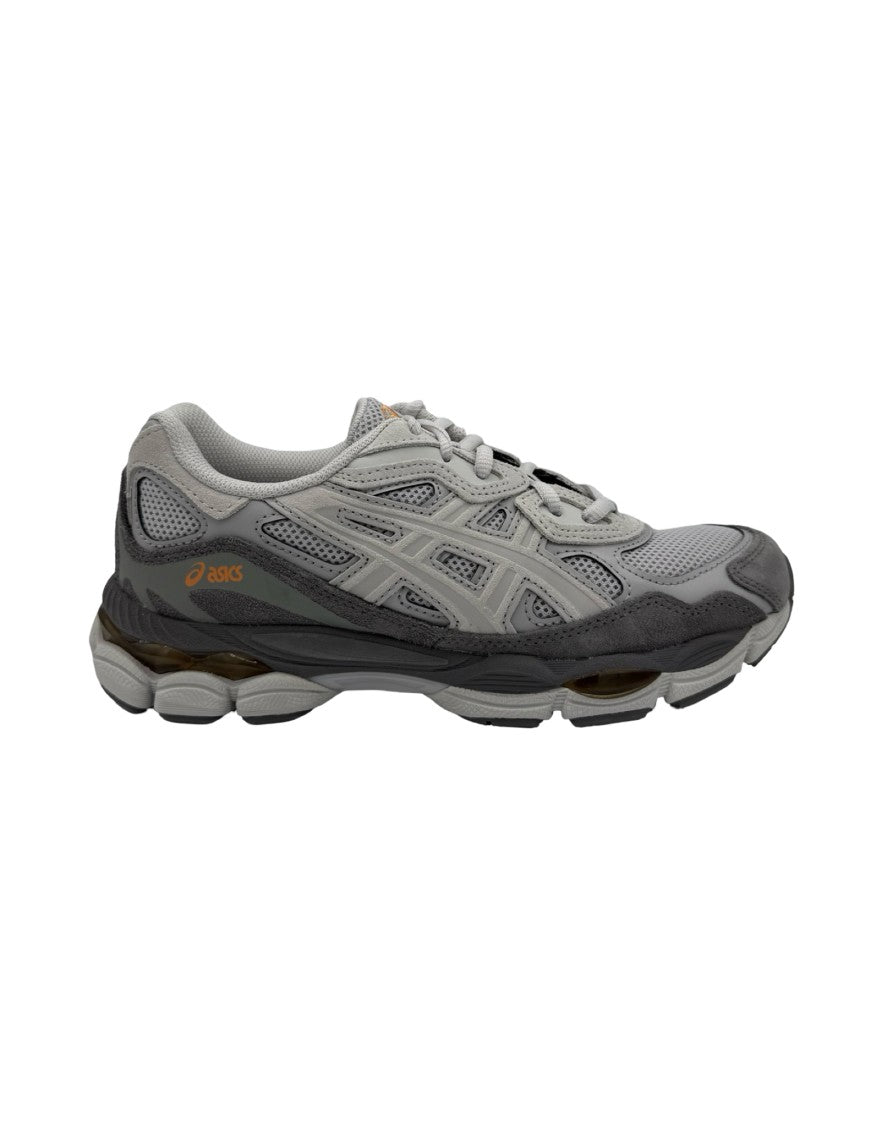 Asics Layered Grey Sneakers With Gel Technology