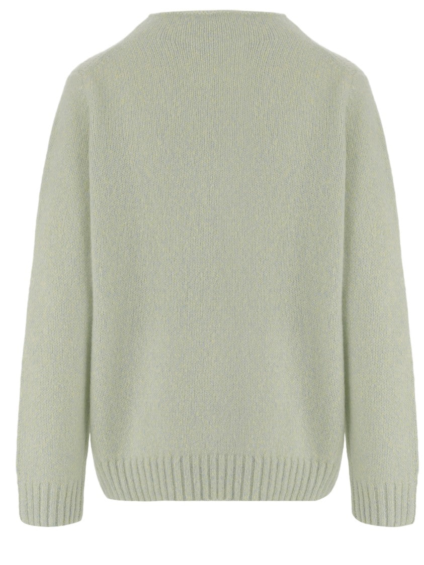 Arch4 Light Green Cashmere Blend Sweater