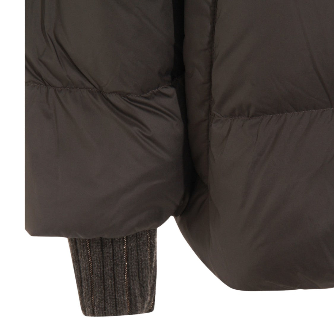 Fabiana Filippi Puffer Coat With High Collar