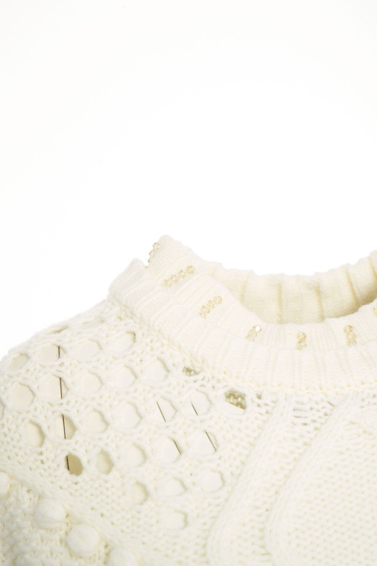 Liu Jo Cable-Knit Sweater