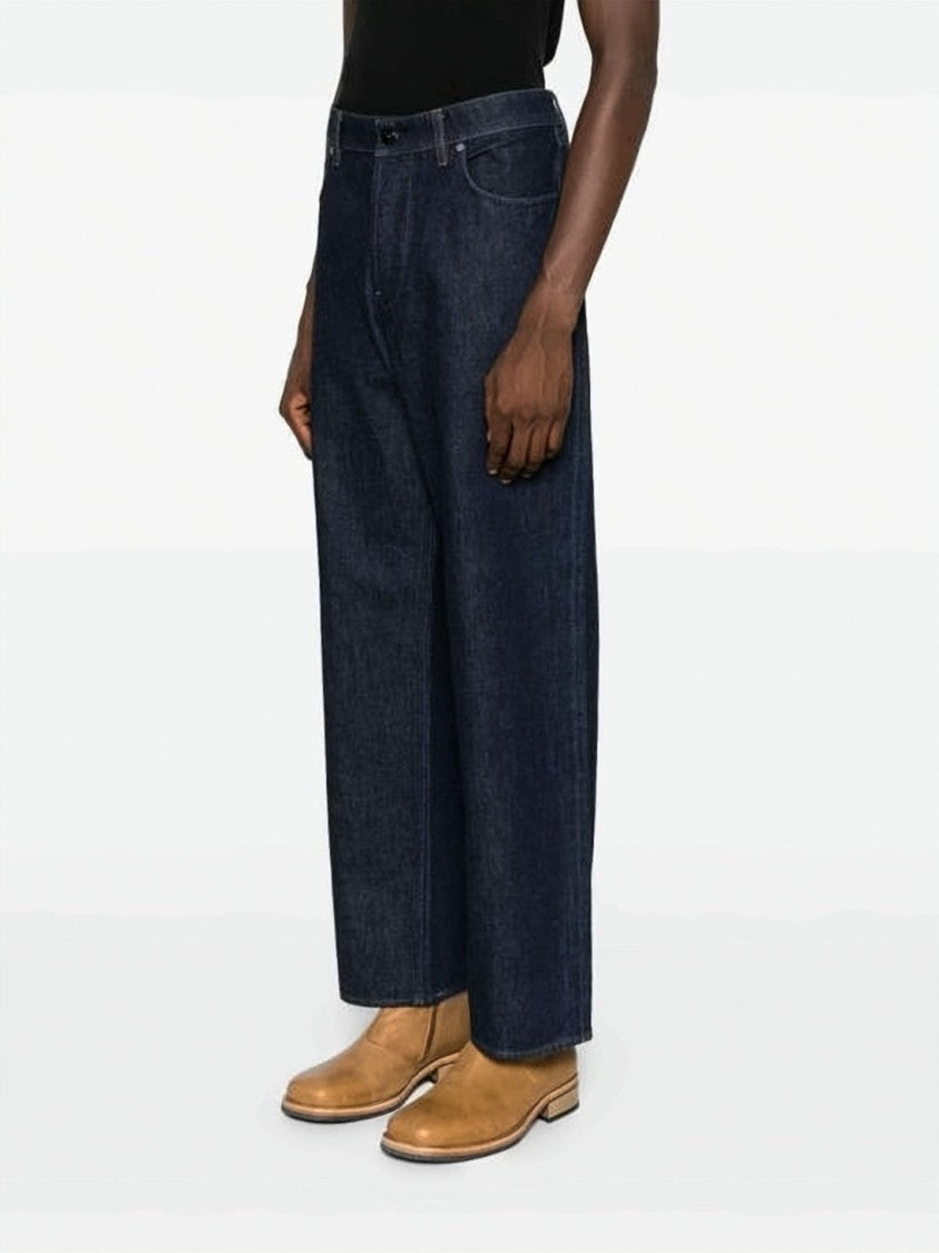 Stone Island Loose-Fit Five-Pocket Denim Jeans