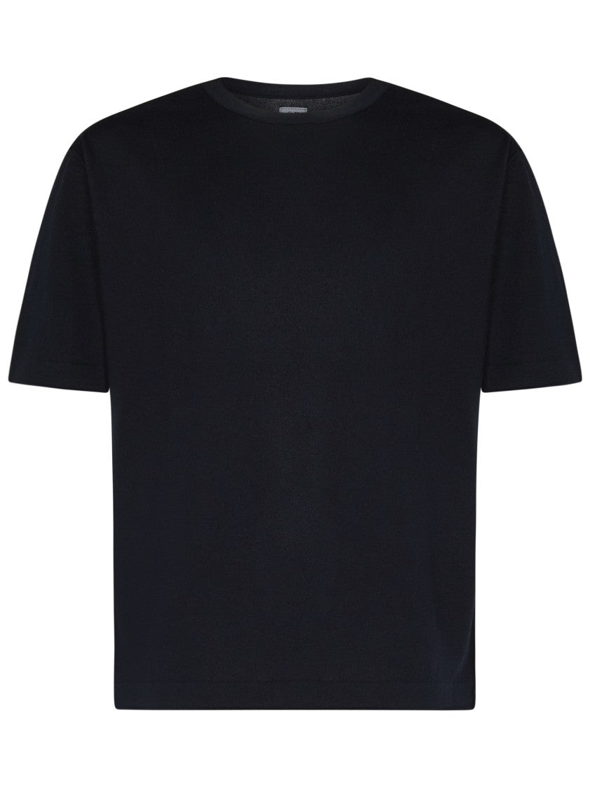 C.P. Company Midnight Blue Sea Island Cotton T-Shirt