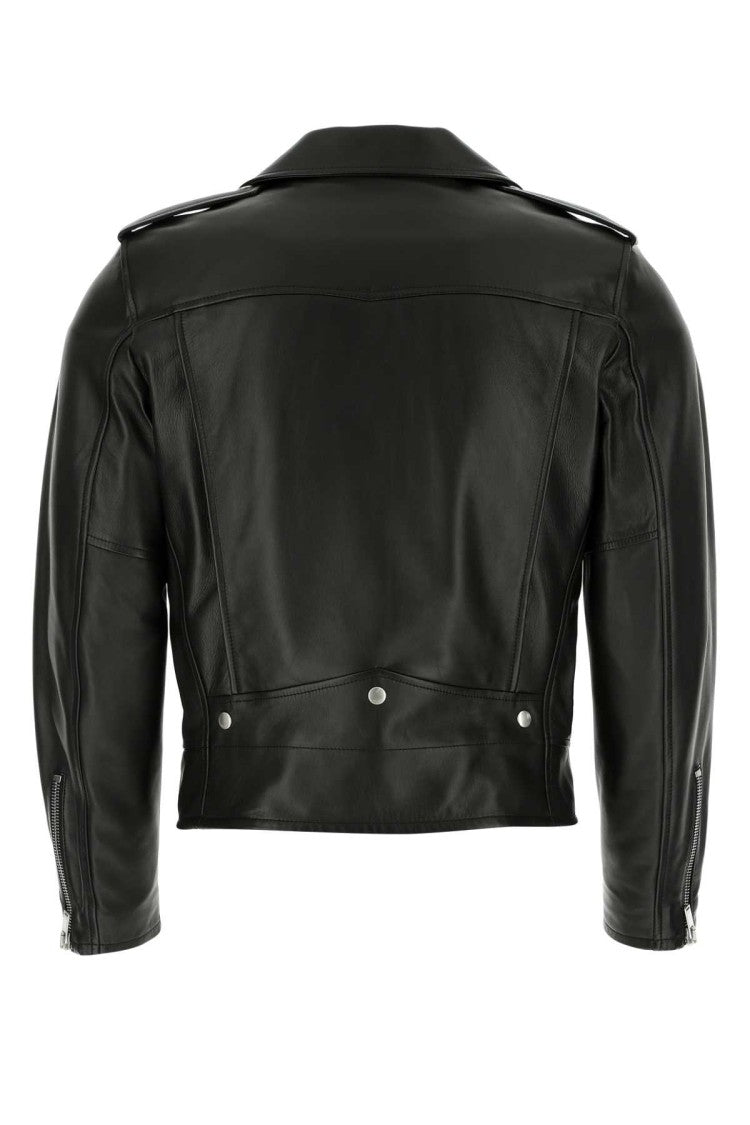 Saint Laurent Black Leather Jacket