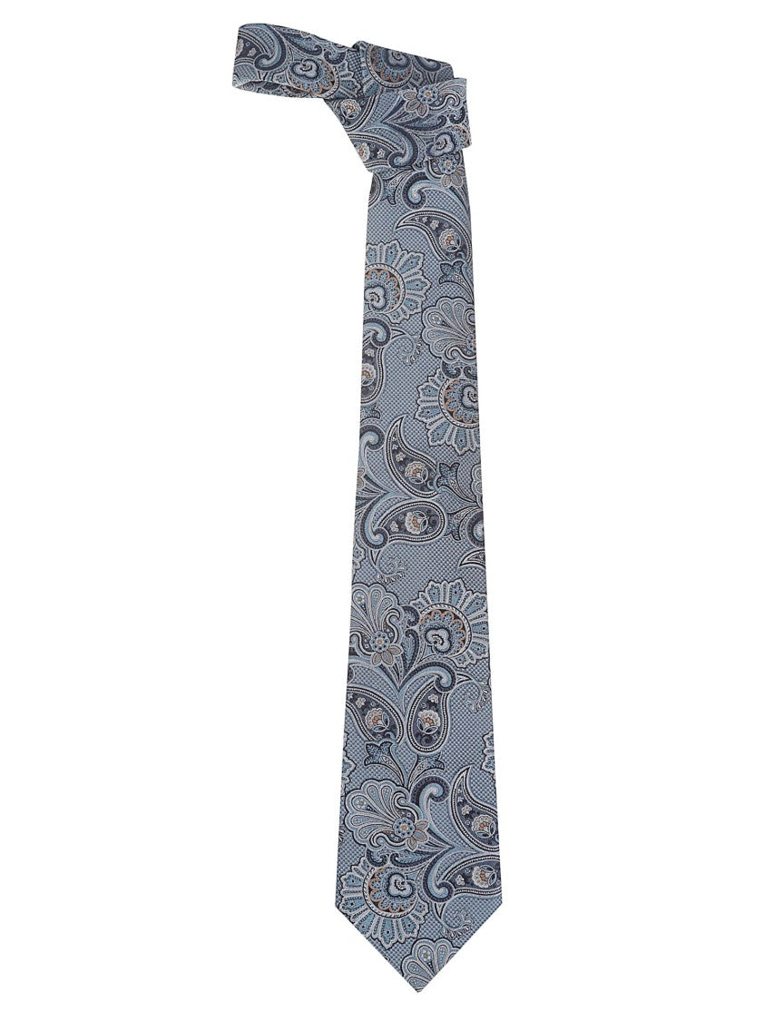 Etro Paisley Silk Tie