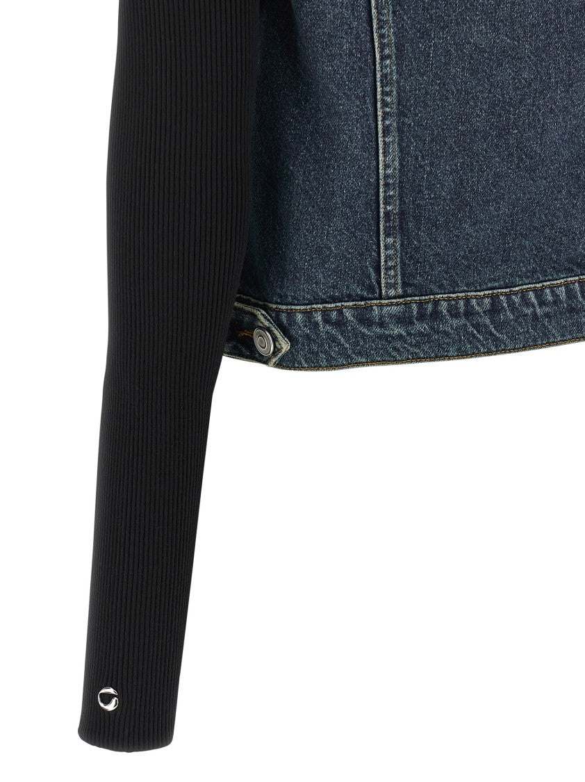 Coperni 'Hybrid Rib Denim' Jacket