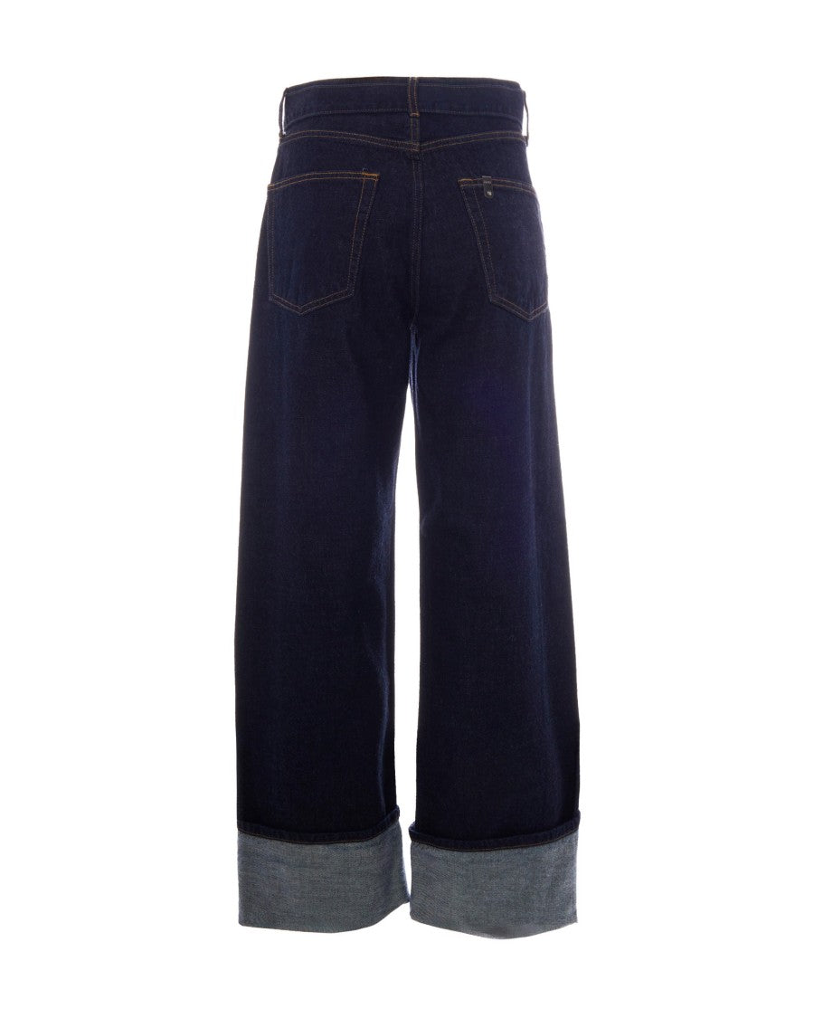 Liu Jo Blue Relaxed No-Stretch Denim Jeans