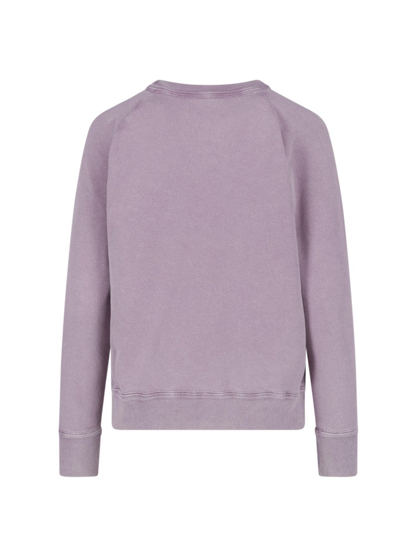 Isabel Marant Étoile Pink Milly Cotton Crewneck Sweatshirt