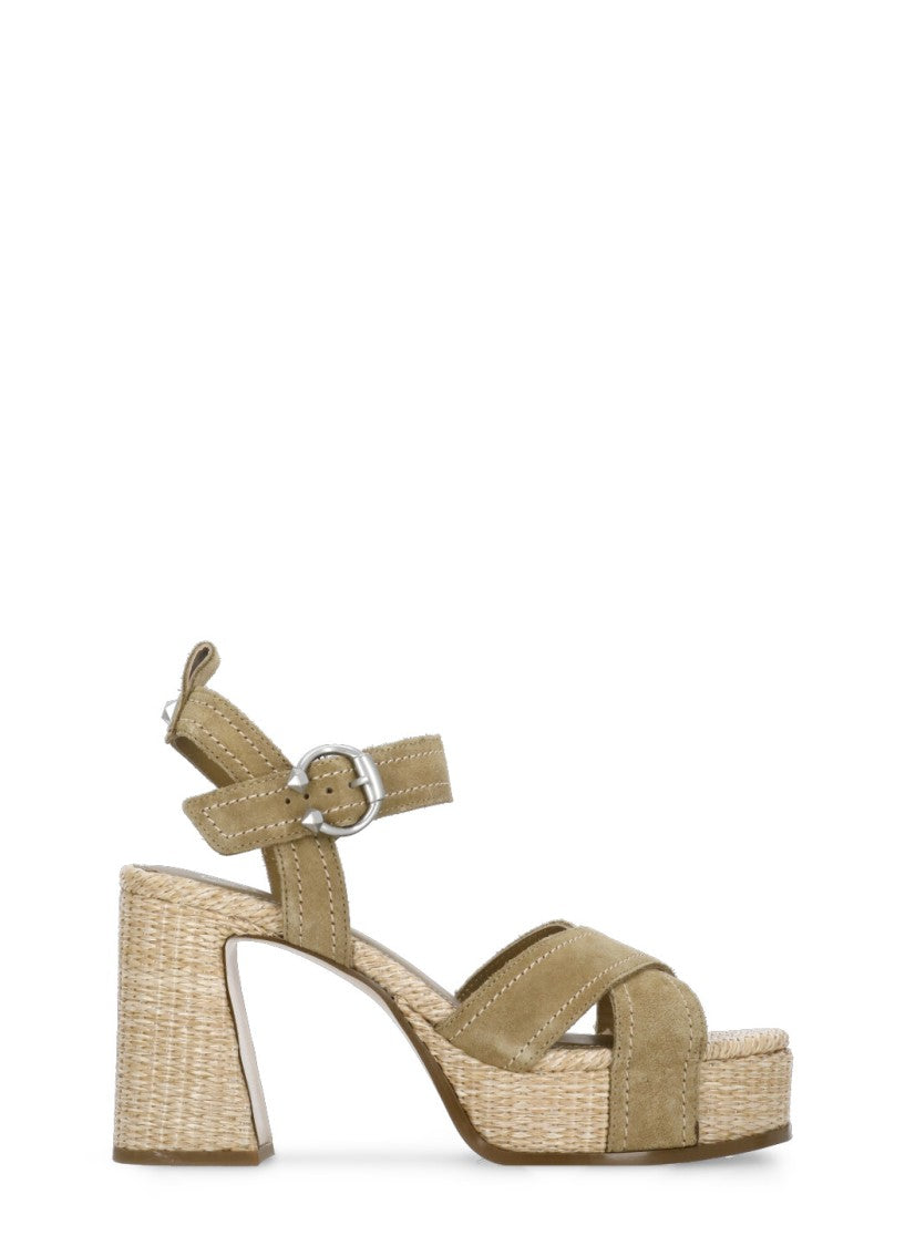 Ash Beige Leather Melany Bis Shoes