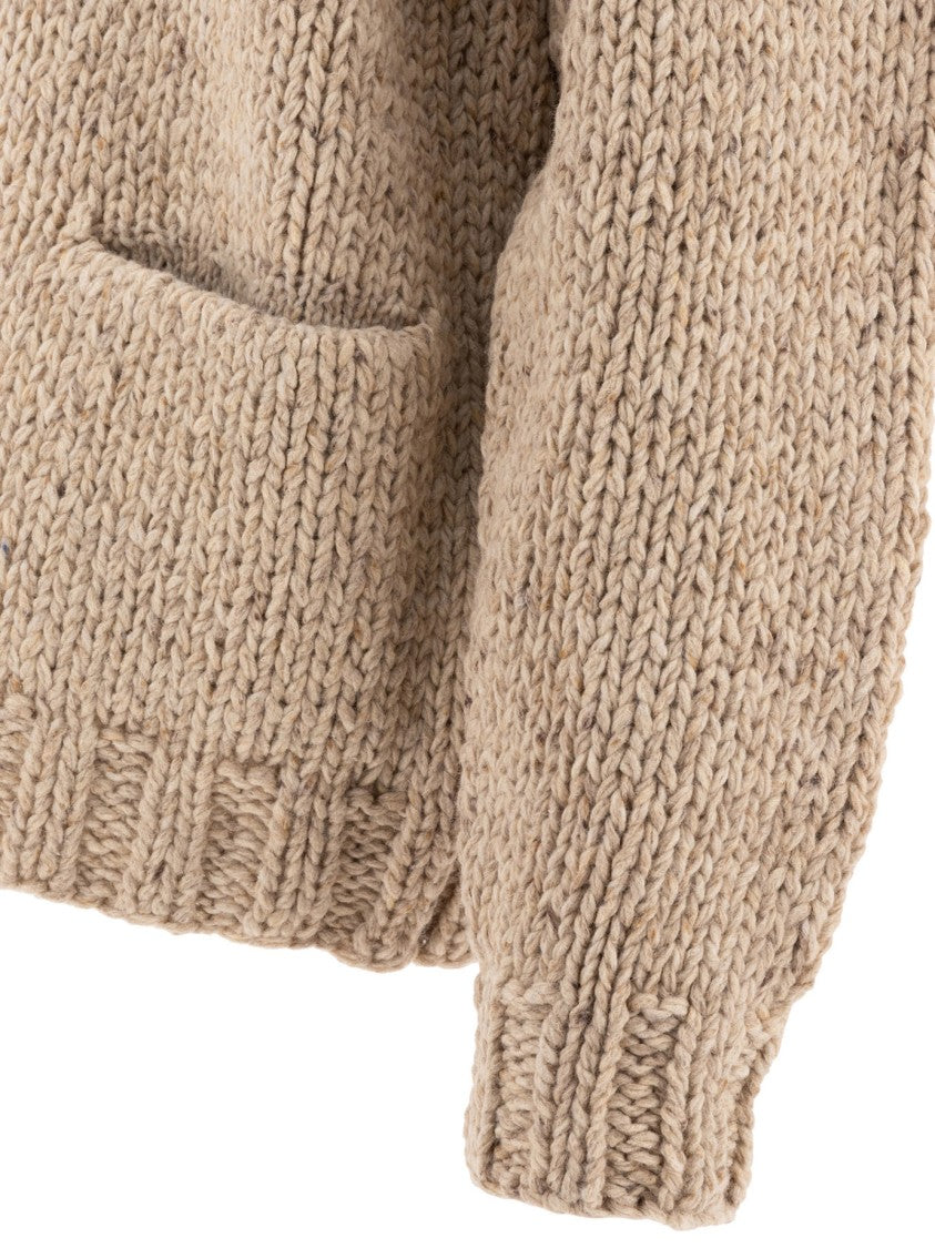 Visvim Relaxed Fit Hand-Knitted Cowichan Sweater By Visvim