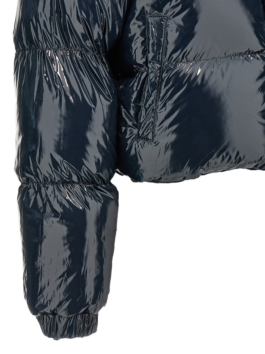 Thom Browne Herringbone Harris Tweed' Reversible Down Jacket