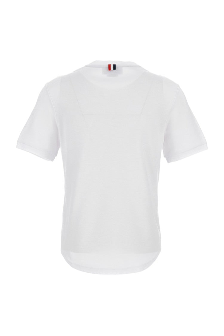 Thom Browne Cotton Milano Pocket Tee