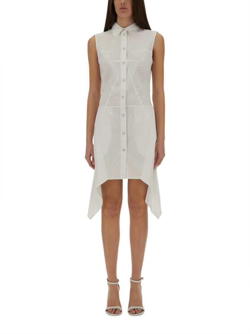 Helmut Lang Bustier Shirt Dress
