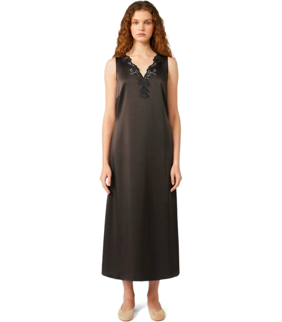 Max Mara Canossa Brown Dress