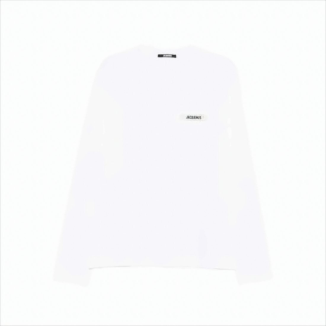 Jacquemus Long-Sleeve Cotton T-Shirt With Minimalist Design