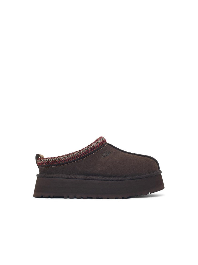Ugg Brown Tazz Ii Suede Slippers