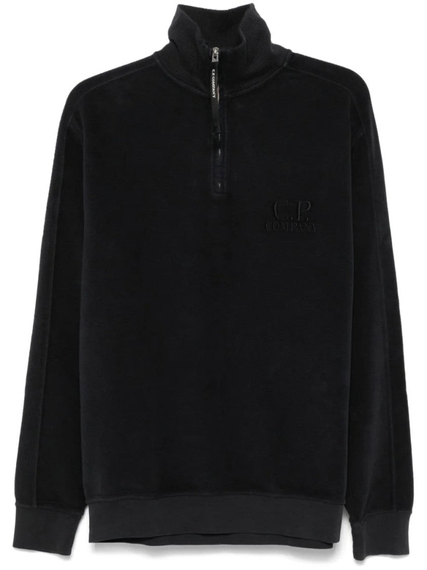 C.P. Company Logo-Embroidered Sweatshirt